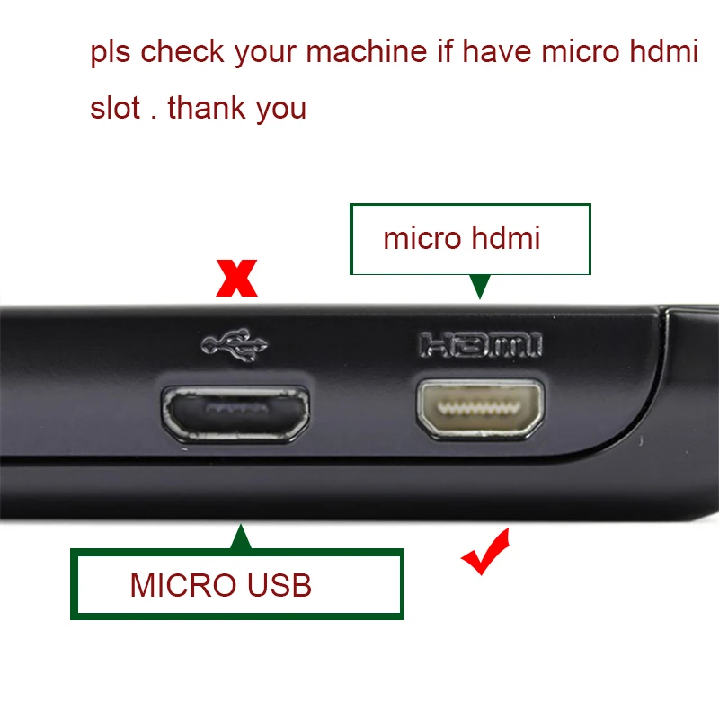 Compatible HDMI avec MICRO HDMI, pour SONY HDR-CX675 PJ410 PJ440 PJ675 PJ810 PJ810E / 3D / V1.4 / 4K 3840x2160