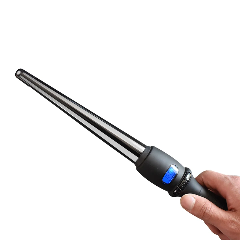 LCD Conical Curling Wand 3
