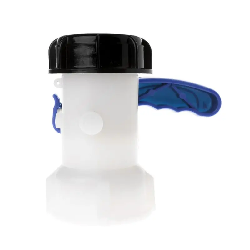 IBC-محول تصريف صمام الفراشة ، سن خشن Mar28 ، 2.44 بوصة