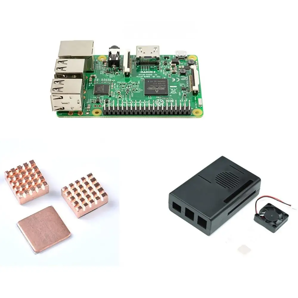 Cooling Kit For Raspberry Pi 3 PI3 Model B With 1GB RAM And 64 Bit CPU