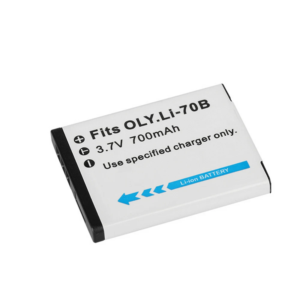 700mAh Li-70B Li 70B aparatów dla produktu firmy Olympus FE-4020 FE-4040 FE4020 FE4040 X940 D705 FE5040 D-705 D-710 VG-110 VG-140 FE-5040