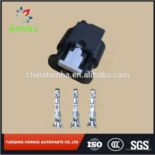 

Free shipping 5pcs/lot 3 Pin/Way PDC Parking Sensor Plug Connector Socket Housing 3C0973203 4H0973703 4F097370