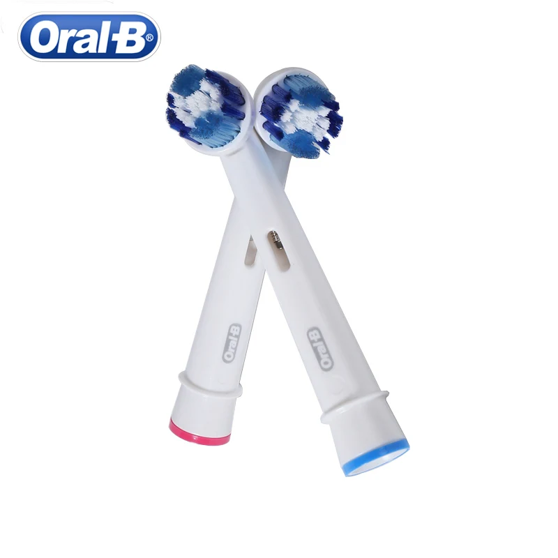 Oral B-cabezales de cepillo reemplazables EB20 para adultos, limpieza de precisión, 2 o 4 cabezales, cuidado de las encías, eliminación diaria de placa Dental, manchas de dientes