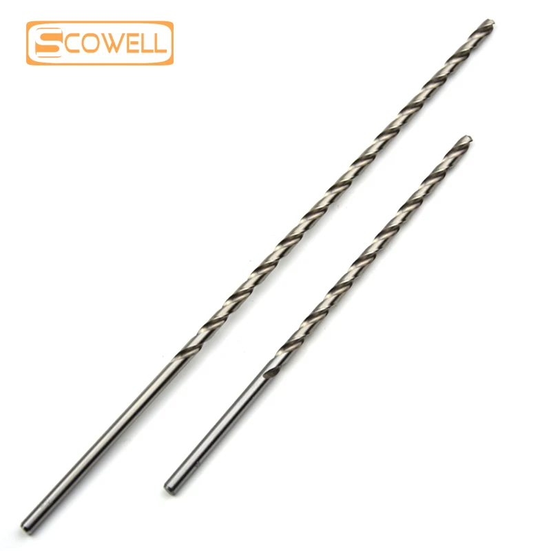 10Pack HSS 4341 Extra Long Twist Drill Bit 3mm,3.5mm,4mm,5mm,5.5mm,6mm,7mm,8mm Wood Working Jobber Drilling Bits DIY Tools