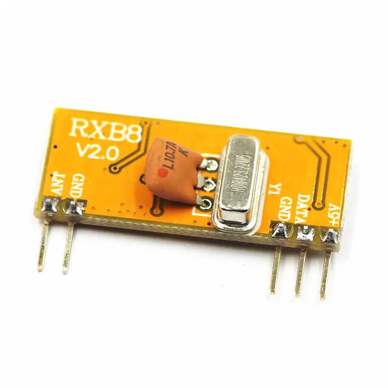 2pcs RXB8 V2.0 433Mhz Wireless Receiver Module Superheterodyne Wireless Receiver Modules