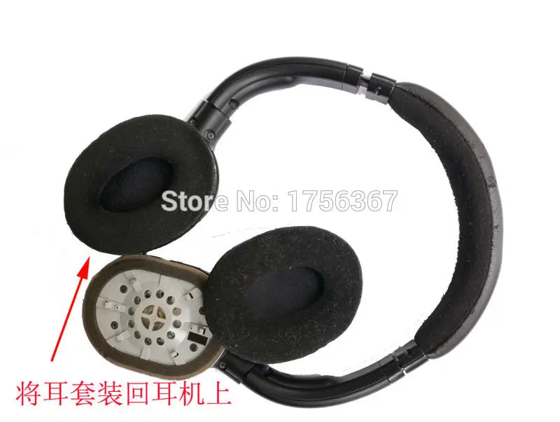 Almofada para substituição de fone de ouvido para nokia bh905, proteção ambiental dos ouvidos (almofada do fone de ouvido) bh905i/almofada autêntica