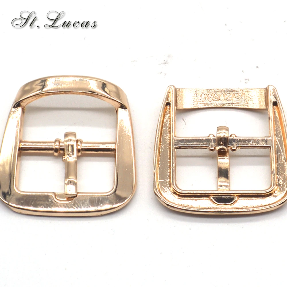 High quality 10pcs/lot 20mm gold silver bronze black Square alloy metal shoes bags Belt Buckles DIY sew accessory