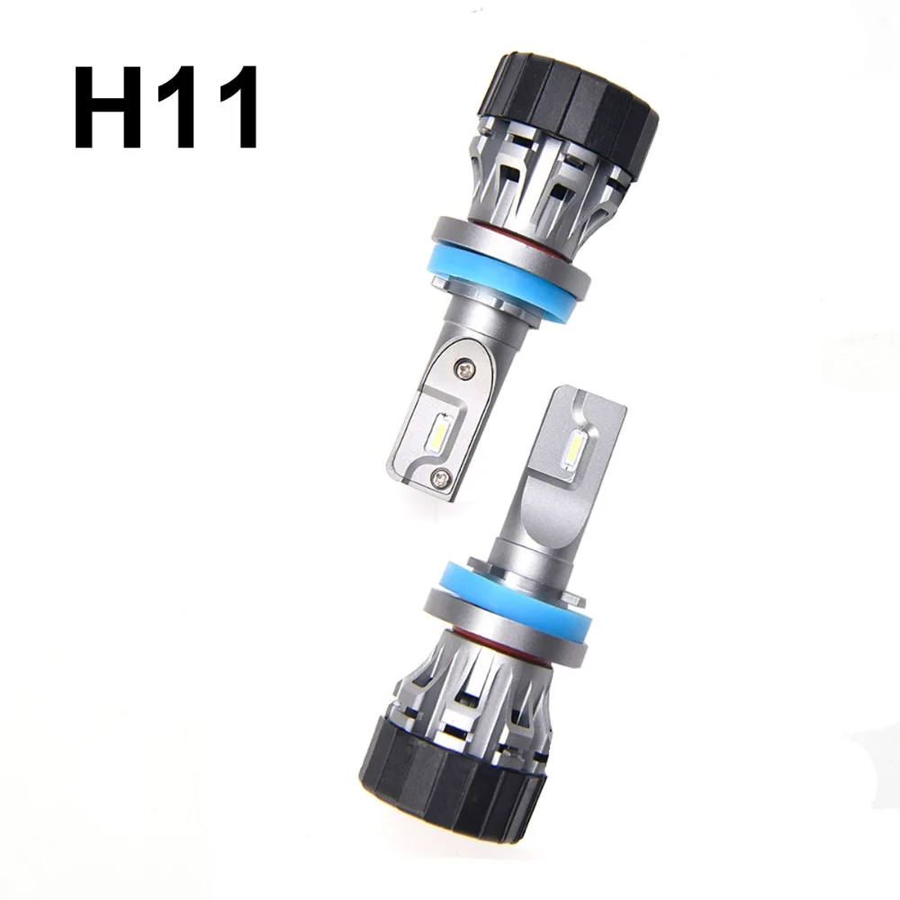 2pcs ECAHAYAKU Car LED Headlight H1 H3 H4 H7 H11 9005/HB3 9006/HB4 Super Spot CSP 6000K Car LED Fog Light Bulb 12V Drop shipping