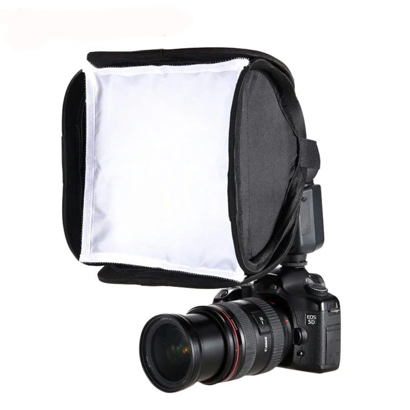 Foleto Softbox E23 23*23 cm Flash SPEEDLITE Luce Soft Box Diffusore per canon nikon yongnuo SB-600 SB-700 SB-800 SB900 580ex ii