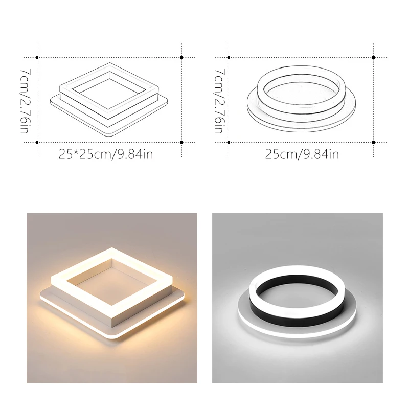 Luz LED de techo moderna para sala de estar, dormitorio, hogar, pasillo, balcón, Hotel, pasillo, nuevo diseño