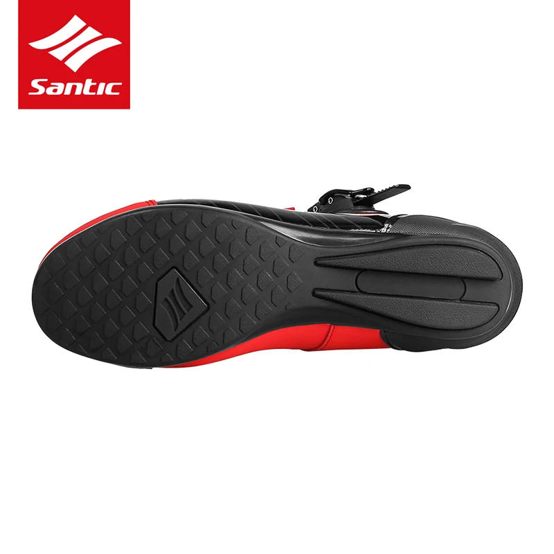 SANTIC Cycling Bike Bicycle Shoes Sneaker Breathable Outdoor Sport Professional Road Bicycle Shoes Non-Slip No-Lock Equipment