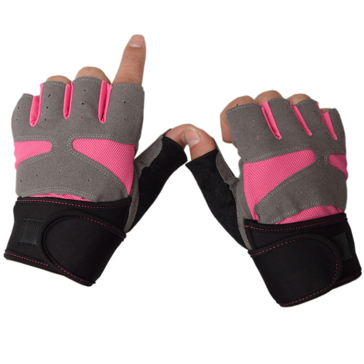 Women Sports Gym Gloves Half Finger Fitness Glove Exercise Training Gloves Non-slip Breathable Outdoor Glove for Men Size M L XL