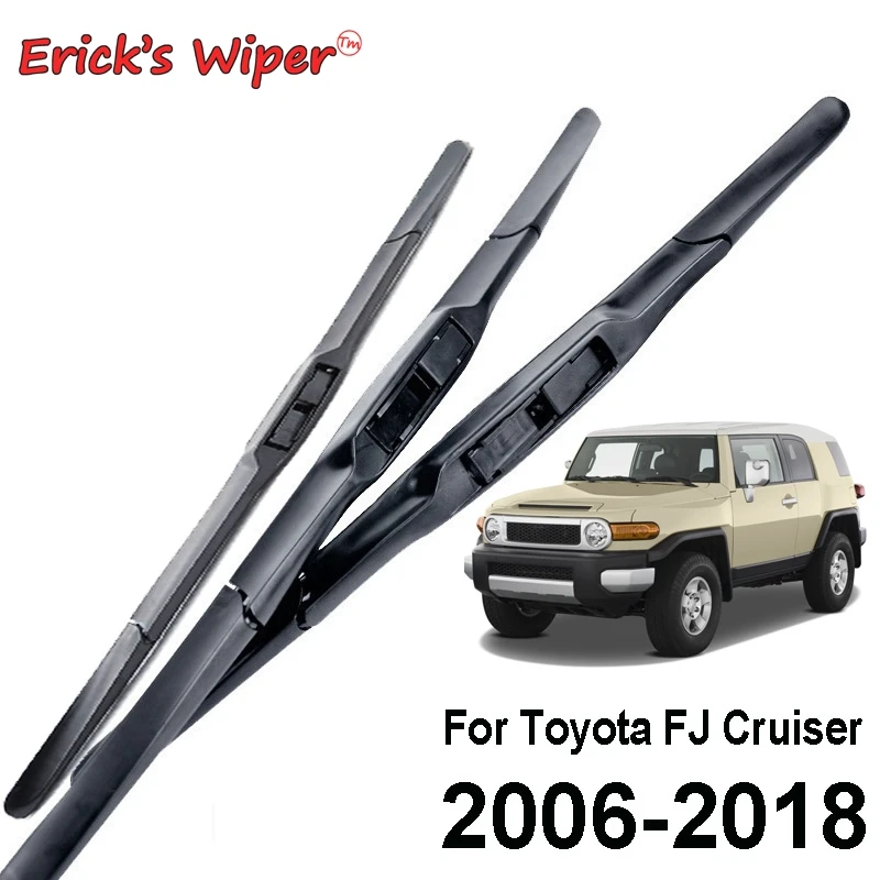 

Erick's Wiper 3Pcs Front Wiper Blades Set For Toyota FJ Cruiser 2006 - 2023 Windshield Windscreen Window Rain Brushes 14"16"14"