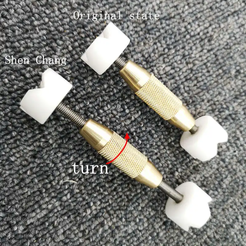 Guitar Repair Tools Refined brass de goma tornillo tuerca soporte  mantenimiento guitar body support unglue