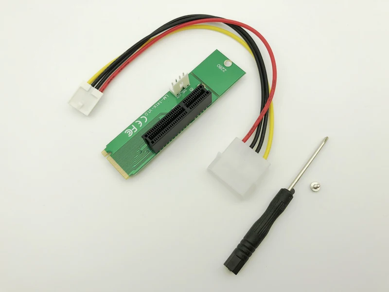 H1111Z Profession Wholesale NGFF M2 to PCI-e 4x Slot Riser Card M key M.2 SSD Port to PCI Express adapter Convertor