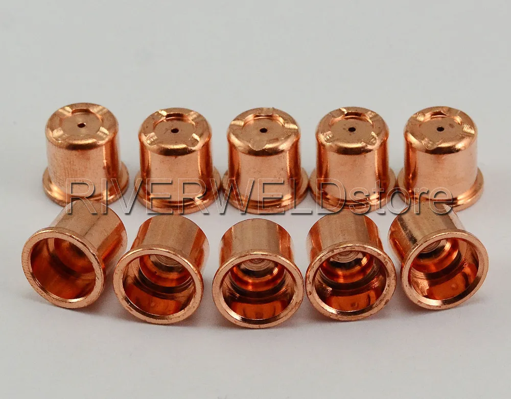 C1304 (PD0088-10) Plasma Tips 1.0mm Nozzles Fit CEBORA CP-50 P50 CB50 Plasma Torch Accessories,10PK