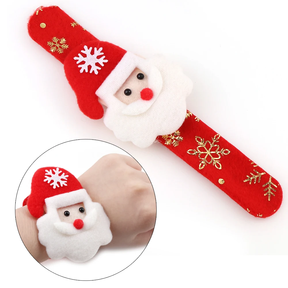 10PCS Merry Christmas Ornament plush snowman accessory Craft  New Year DIY Santa Claus Pendants Home Furnishing Tree Decoration - Image 6