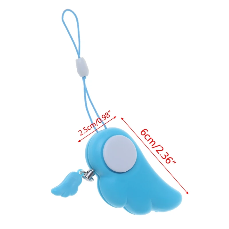 90dB Angel Wing Personal Safety Anti Rape Attack Electronic Alarm Self Defense
