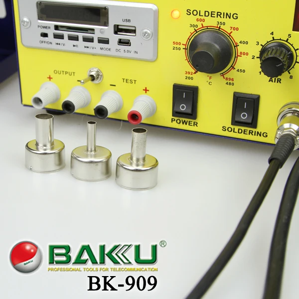 700W BAKU BK-909S SMD hot air desolder station power supply 3 in 1 machine with USB connector Video Streaming Service