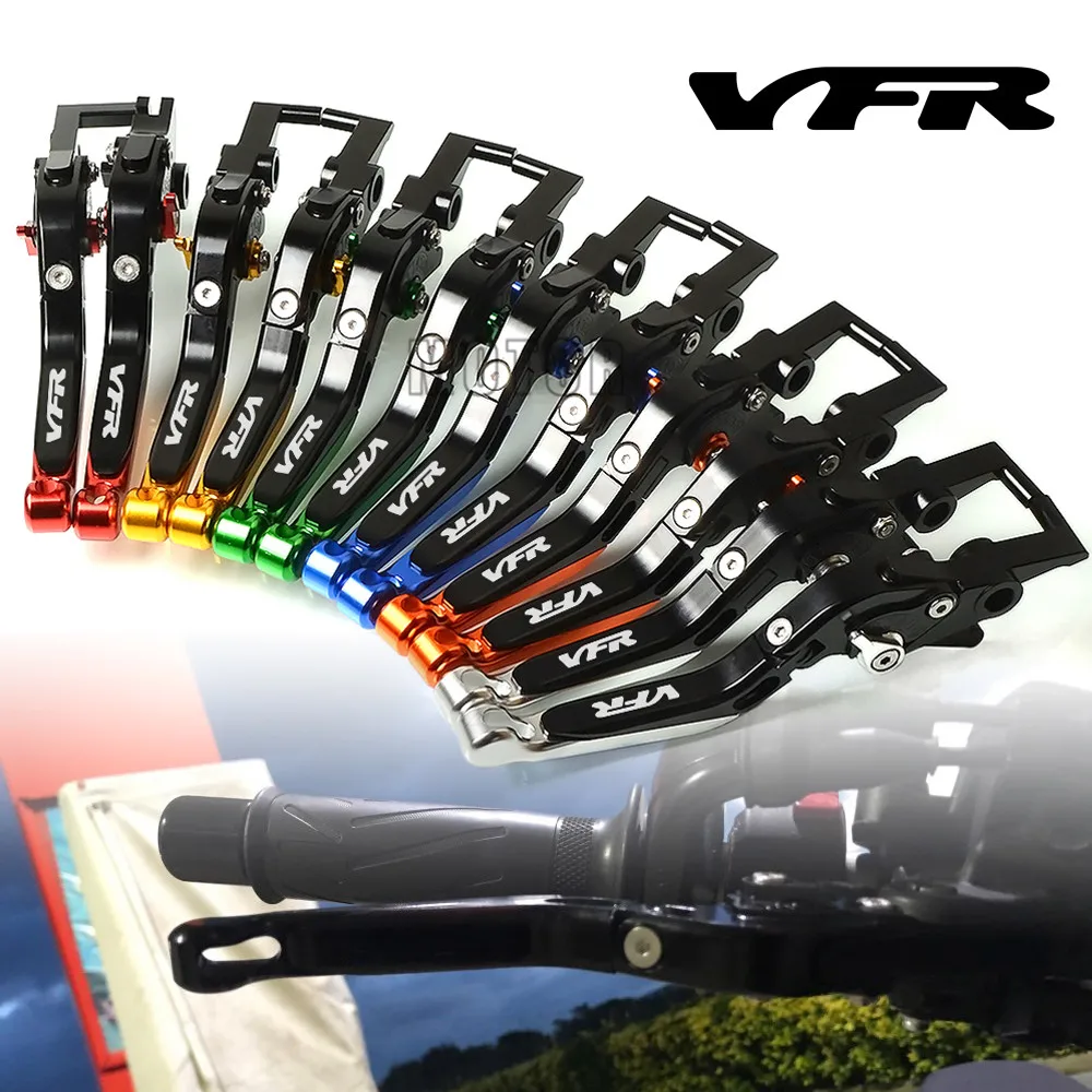 

For Honda VFR1200/VFR1200F VFR400 NC30 Motorcycle CNC Adjustable Extendable Brake Clutch Levers VFR 1200F 1200 F VFR 400 NC 30