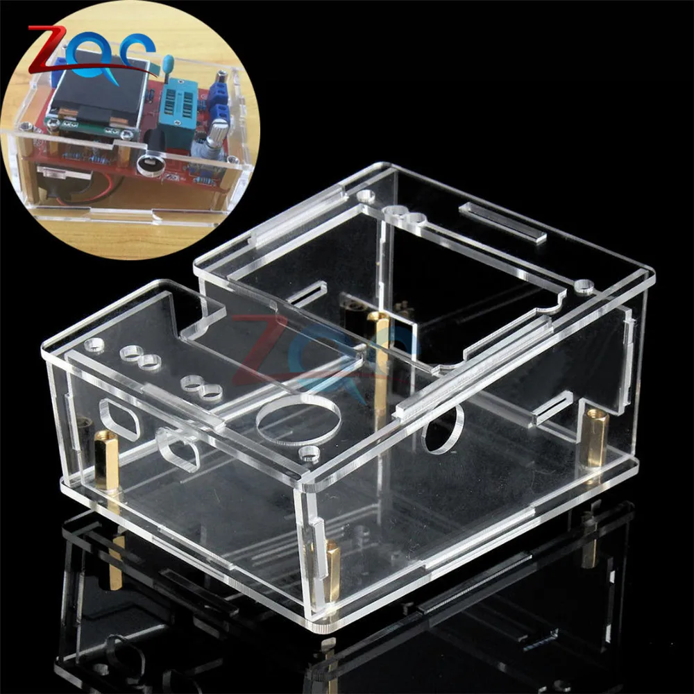 Case Shell for GM328 Transistor Tester Diode LCR Meter PWM Square Wave Mega328 Transistor Capacitance ESR Tester DIY Kits