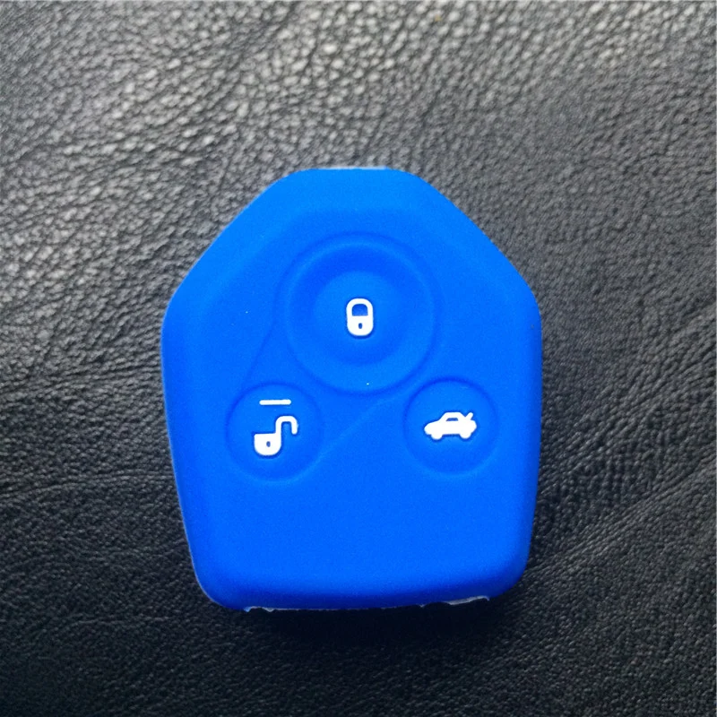 12color silicone rubber car key cover case for subaru Legacy Forester Outback Impreza Liberty B9 Tribeca Baja 3button key