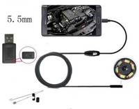 5.5mm For Android OTG Mobile USB Endoscope Camera 1M/2M/3.5M/5M Optional