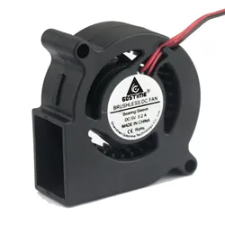 5 stücke Gdstime 5020 Mini 5 v DC Bürstenlosen Elektrische Gebläse Lüfter 2 Drähte 50mm x 20mm