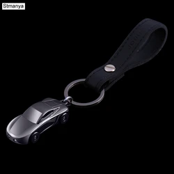 Men Car Keychain Metal Zinc Alloy Key Chain Key Ring Keychains Gift Men's Carriage  Car Keyring 17385