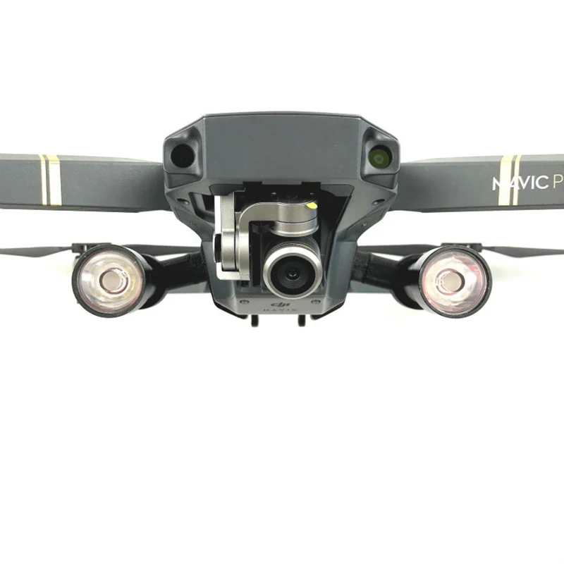 Dla DJI Mavic Pro lampa błyskowa LED Filght zestaw lampowy do DJI Mavic Pro nocne wyszukiwanie lotów oświetlenie akcesoria do dronów