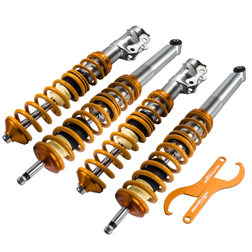 Coilovers For VW 92-99 Golf Mk2 Mark3 Jetta/Vento MK3(1H) Shock Absorber Strut for Seat Toledo Mk1 1991-1999 coil over spring