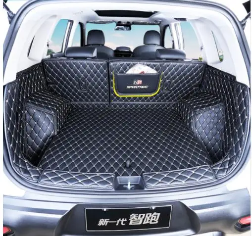 

Full-enclosed 3D car trunk mat modified boot mat for Kia Sportager 2018