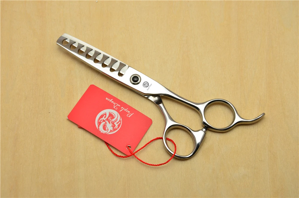 Professional Hair Scissors 6'' Japan Stainless Thinning Scissors Hairdressing Scissors 8/14/18 Teeth Thinning Rate 35%-50% Z2004