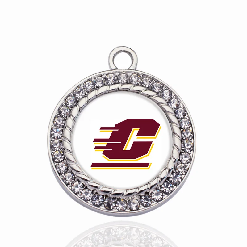 Central Michigan Chippewas Trendy Charms Necklace Pendant Jewelry Accessory Making Man Women Retro Style Jewelry