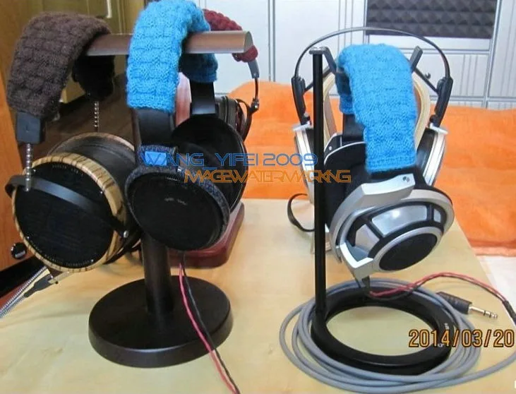 اليد المنسوجة الصوف الخالص عقال وسادة للروح البؤرية ، قصر النظر البؤري ، البؤري Elear سماعة الرأس