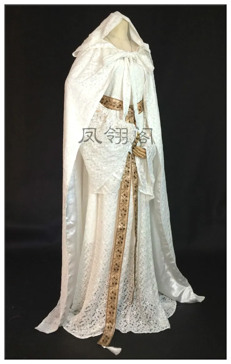 2020 The Lady Galadriel Cosplay Costume Artanis  Nerwen Cosplay Dress