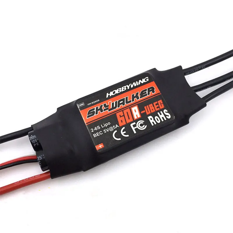 70mm Duct Fan 3000kv Motor Spindle-4mm Motor W/ 60A esc for Jet RC EDF Wholesale