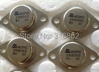 2N6052  TO-3  ORIGINAL Transistor 10PCS/LOT Free Shipping