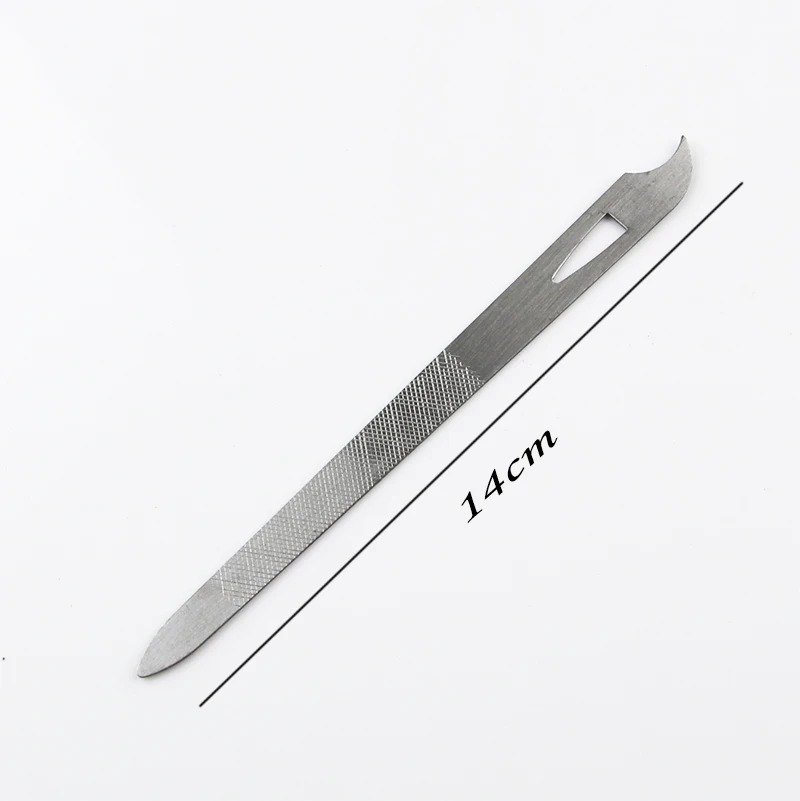 Nail File Stronge Metal Lime A Ongle Limas Para Manicura Professionel Pilnik Do Paznokci Lima Nagel Vijl Quita Esmalte Gel Rasp
