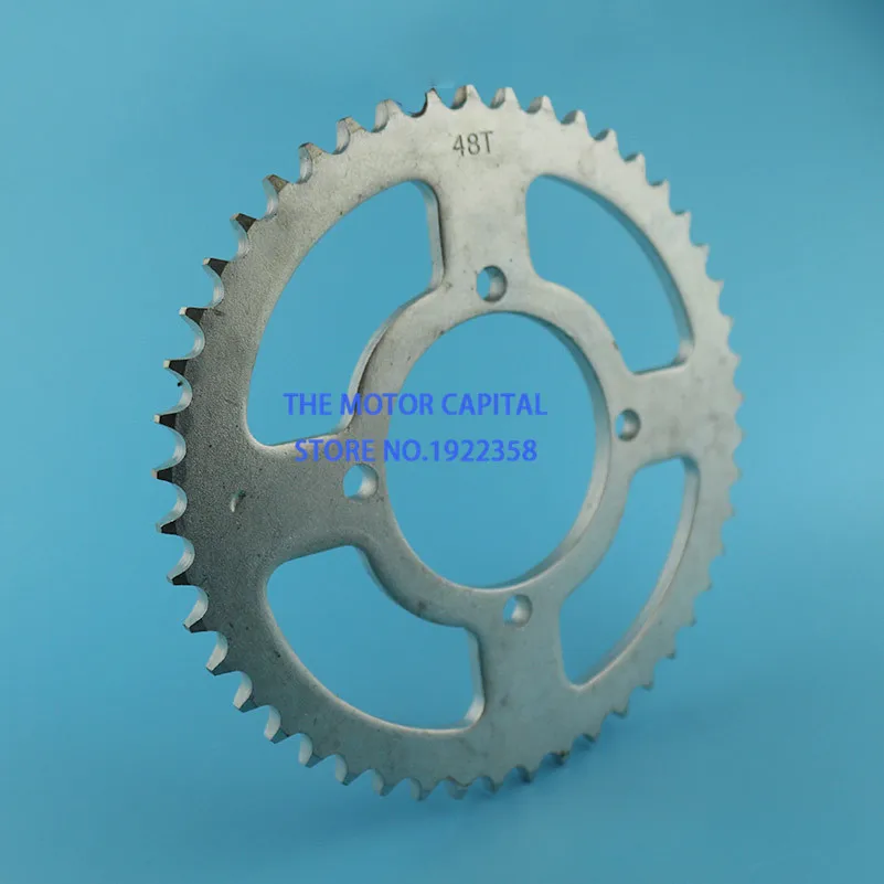 high performance 76mm 428 48T Tooth Rear Chain Sprocket for Motorcycle Pit Dirt Bike Go Kart