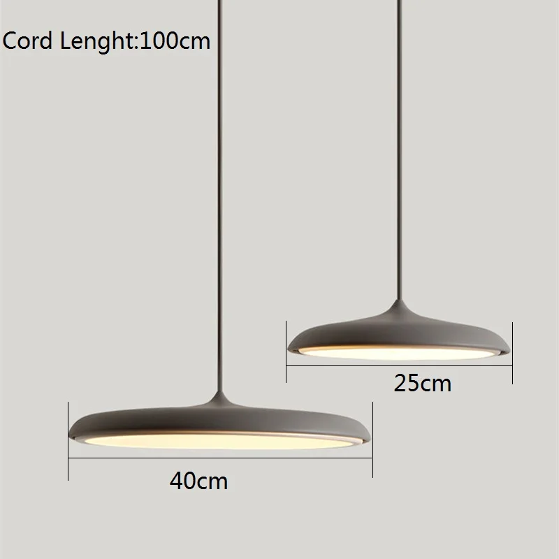 Kitchen Island Lamp Bar Pendant Lighting Modern LED Pendant Light Hotel Lights Bedroom Study Office Ceiling Lamp Bulb Include