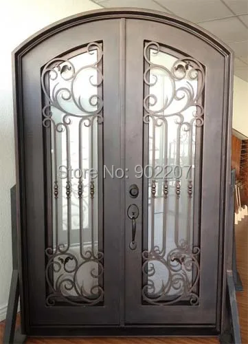 wrought iron double front entry covers modern wrought iron doors driveway gates design