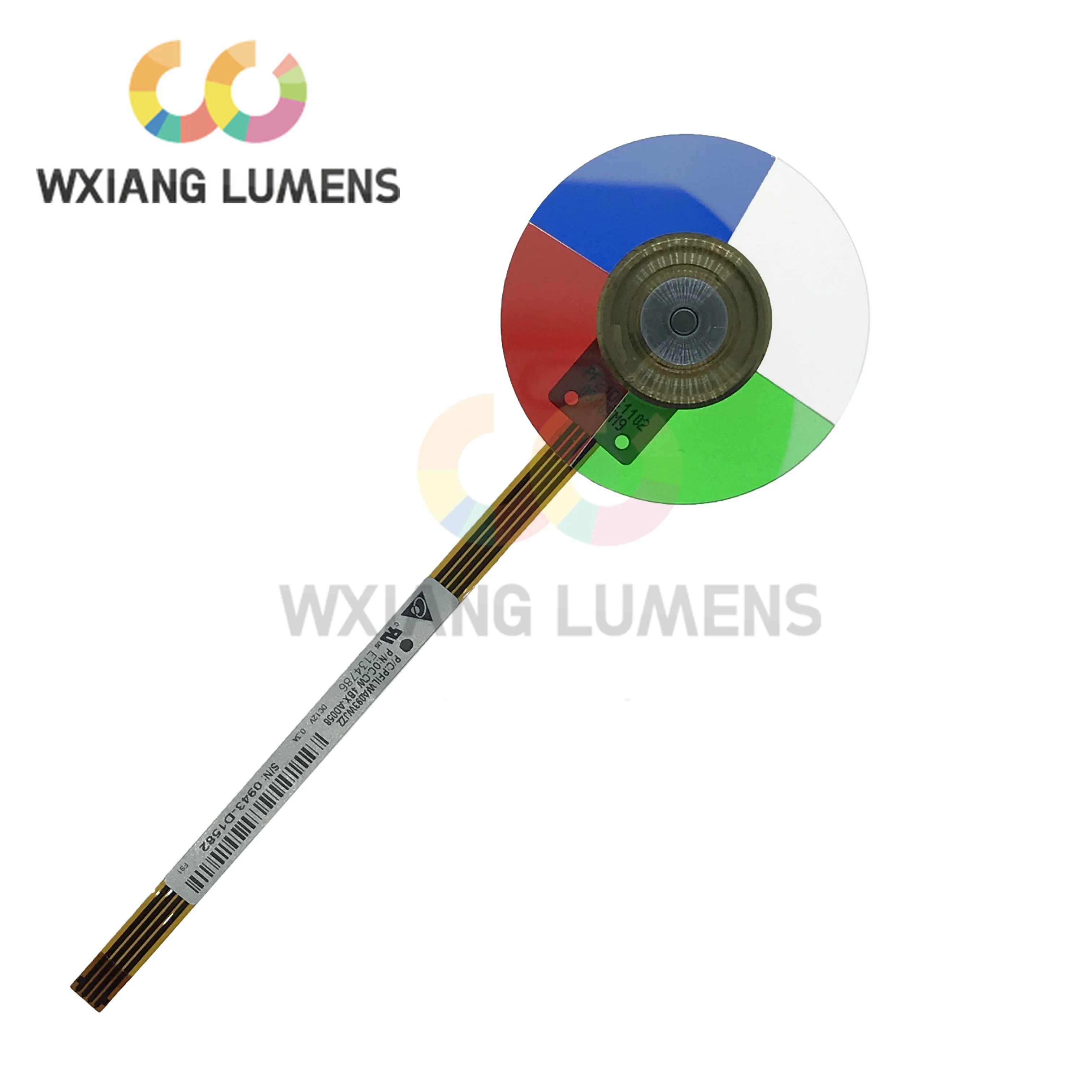 4 Segments 42mm Projector Parts Color Wheel E134786 for LG BS274 Projector