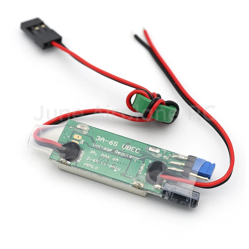 Hobbywing-motor sin escobillas Lipo UBEC 3A MAX 5A 2-6S, el más bajo ruido RF BEC, Original