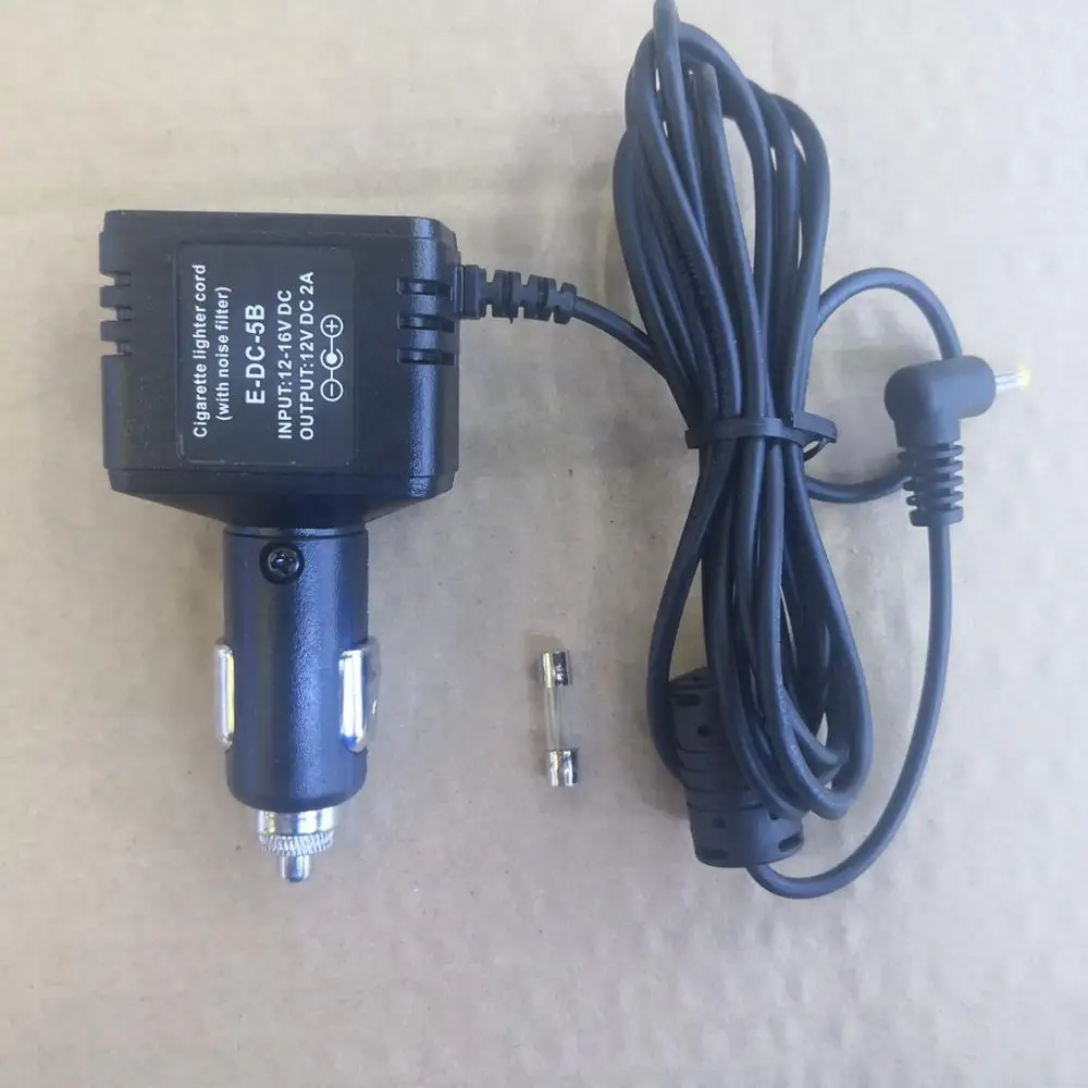 

E-DC-5B car charger eliminator for YAESU VX5R,VX6E, VX7R,VX6R,FT60R,FT170R,FT177,VXA700 etc walkie talkie 12-16V