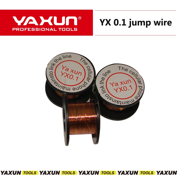 YAXUN  PCB link wire jump wire 10PCS/lot  Professional Maintenance Copper Wire For Mobile Phone Repair Welding