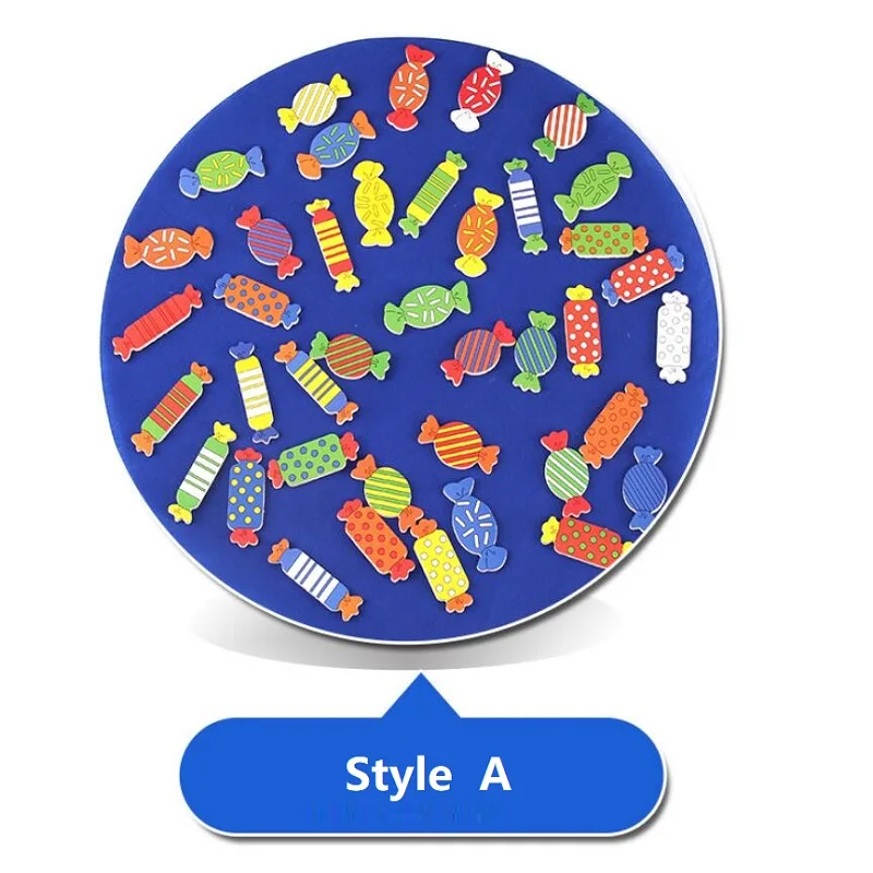 Fly AC Children\'s educational toys table game chess memory matching game to find candy parent-child interaction Toys