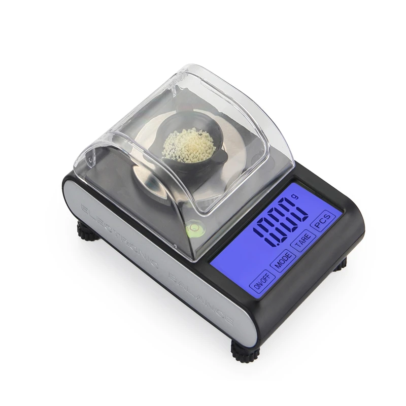 0.001g Precision Touch LCD Electronic Jewelry Scales 50g/0.001 Diamond Gold Germ Medicinal Pocket Digital Scale Weighing Balance