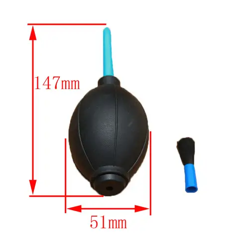 2 in1 카메라 렌즈 클리닝 슈트 키트 세트, 브러시 + 깨끗한 공기 송풍기 청소