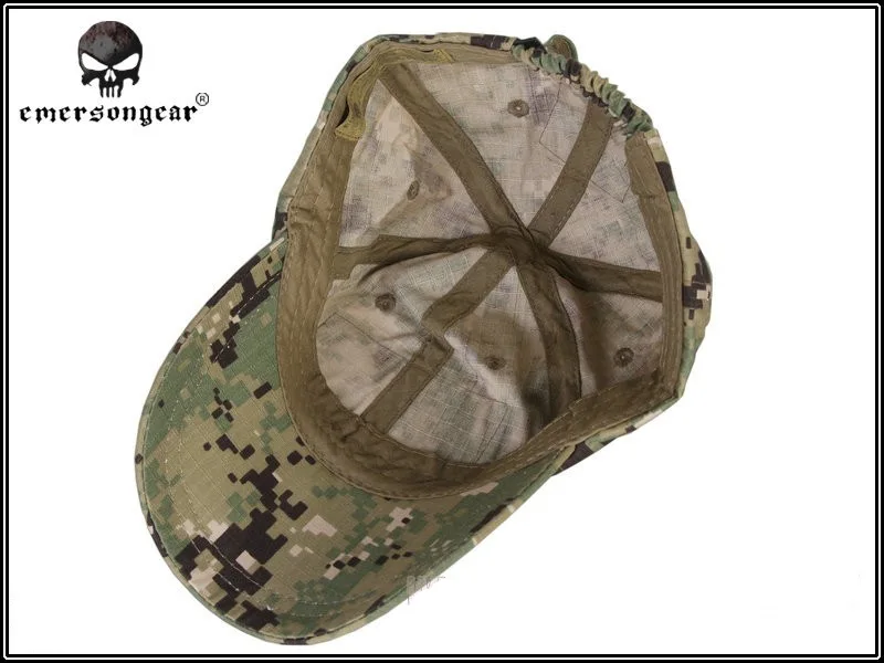 EMERSON Baseball Cap  Tactical  Cap Anti-scrape Grid Fabric camouflage AOR2 EM8739Baseball Sport Hunting  Caps